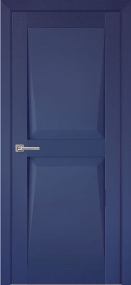 Межкомнатные двери Uberture Perfecto, ПДГ 103, Barhat blue