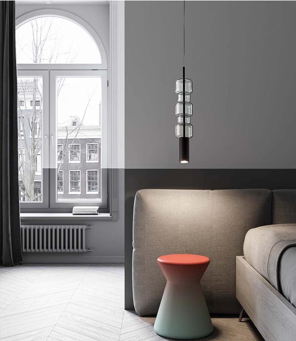 Pendant design lamp Uno by Fisionarte