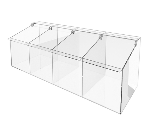 Диспенсер витрина для конфет мармеладов 146х200х210/153-4-599 4 ячейки