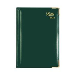 Ежедневник Letts Lexicon (PU) A5 зеленый (412 128250)