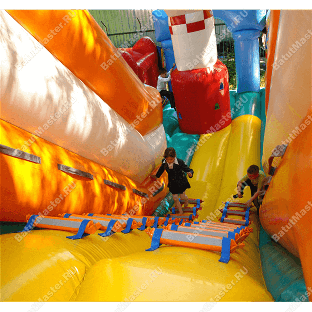 Коммерческий надувной батут "Аэропорт 3"