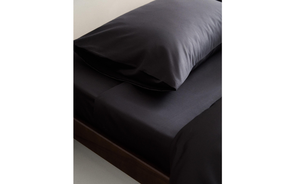 Простыня Zara Home сатин, хлопок 100%, однотонный, 1100/089 · арт. 1100/089-2
