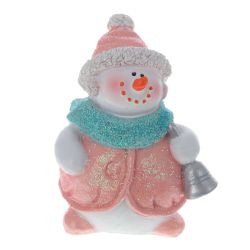 GAEM Фигурка декоративная "Снеговик", L5,5 W5,5 H8,5 см, 4в.