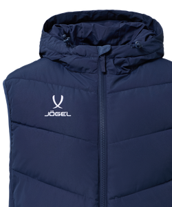 Жилет утепленный c капюшоном JÖGEL ESSENTIAL PerFormPROOF Padded Hooded Vest, темно-синий, детский