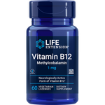 Vitamin B12 Methylcobalamin 1 мг 60 пастилок Life Extension