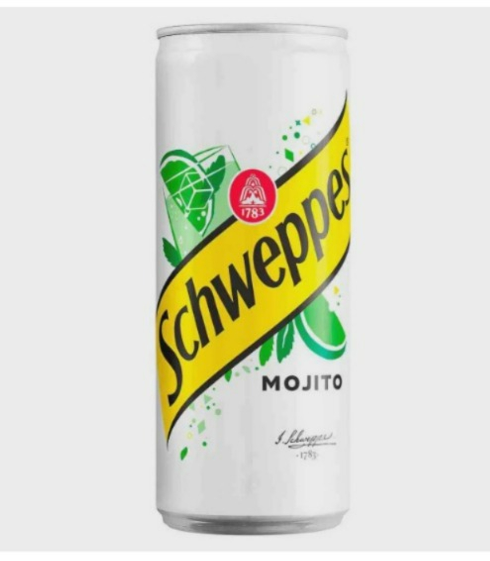 Напиток Schweppes Мохито, б/а с/г, 330 мл, 24шт  АТ