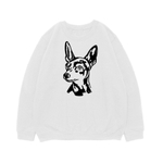 Свитшот "Цвергпинчер - портрет"