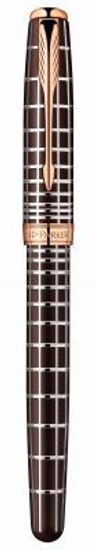 Ручка-роллер Parker Sonnet T531 PREMIUM Masculine, цвет: Brown PGT, стержень: Fblack, 1859483