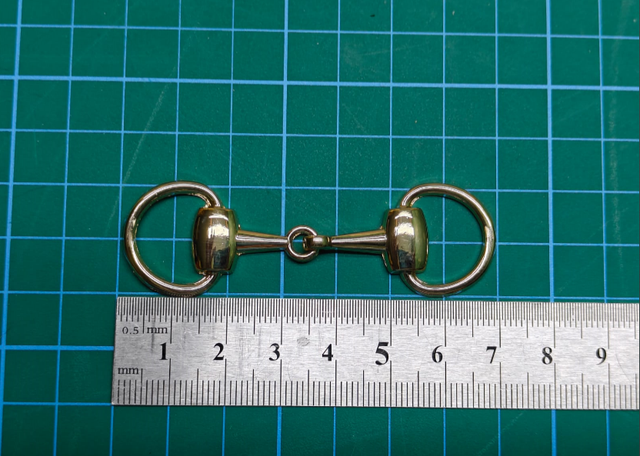 Пряжка для обуви и сумок 7 см