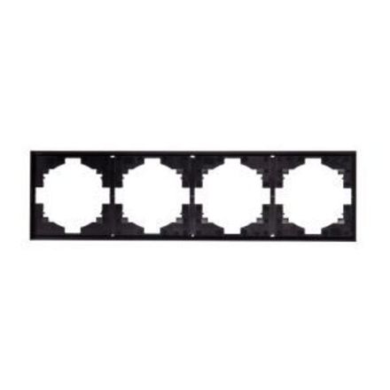 Рамка STRONG 4-постовая антрацит KRANZ