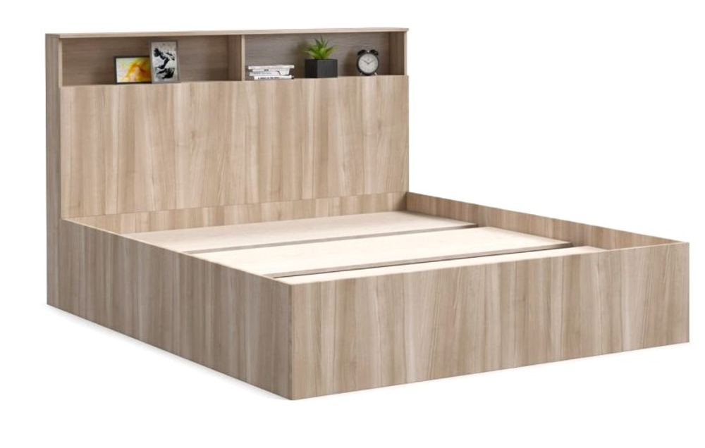 Кровать Лаки 160 без подъемного механизма сонома