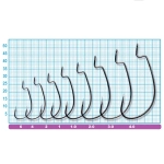 Крючок офсетный Owner 5109 (В-94) J-Light Worm Hook