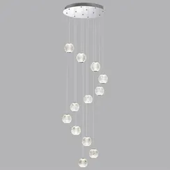 5007/56L L-VISION ODL24 583 хром/металл/акрил Люстра LED 56W 4000K 4711лм CRYSTAL