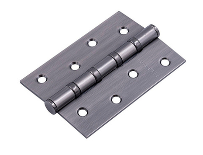 Петля MORELLI MSN 100*70*2.5-4BB GR графит стальная