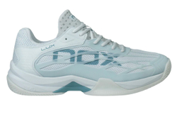 Женские кросовки для Padel NOX AT10 LUX - morning mist/turquoise
