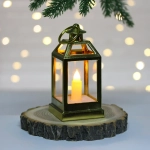 Сувенир с подсветкой «Свеча» 6*12,5 см, Золото (работает от батареек LR44*3)