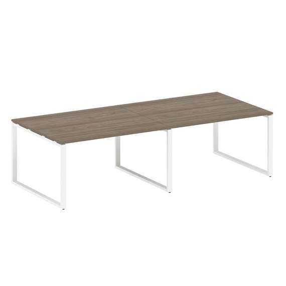 Метал Систем Переговорный стол (2 столешницы) на О-образном м/к БО.ПРГ-2.3