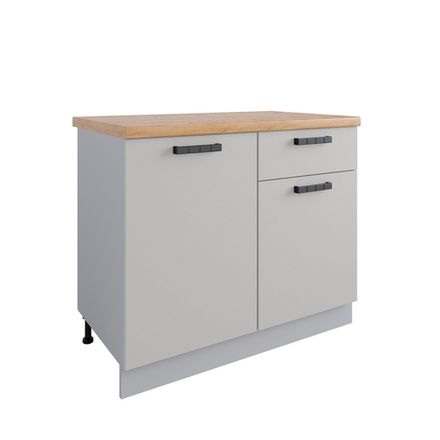 Кухня Модуль СШ 1000 Ройс Бежевый Софт