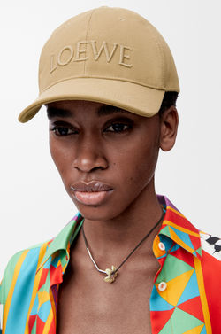 Loewe Кепка из парусины, песочный
