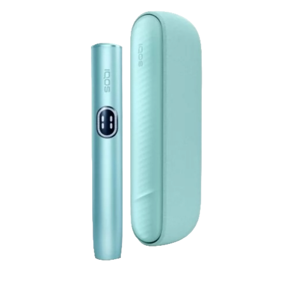 Нагреватель табака IQOS Iluma i Breeze blue - бирюзовый купить с доставкой по Москве и России