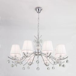 Citilux Шелли CL438181 Люстра подвесная с абажурами Хром