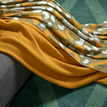 Плед вязаный с авторским принтом animal spots из коллекции wild, 130х180 см