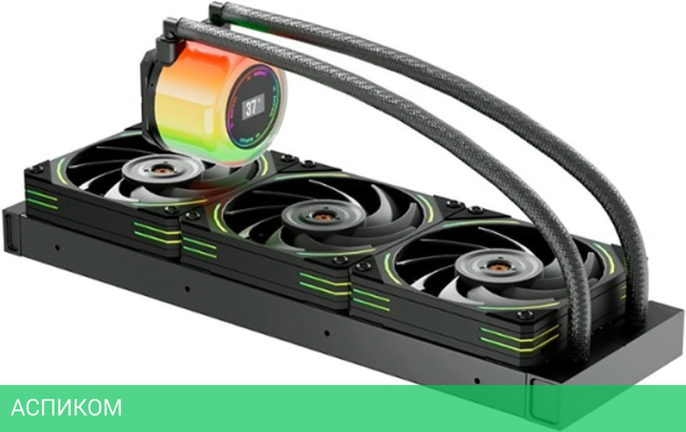 Система жидкостного охлаждения для процессора 1stPlayer CC 360 Black (CC-360-BK)
