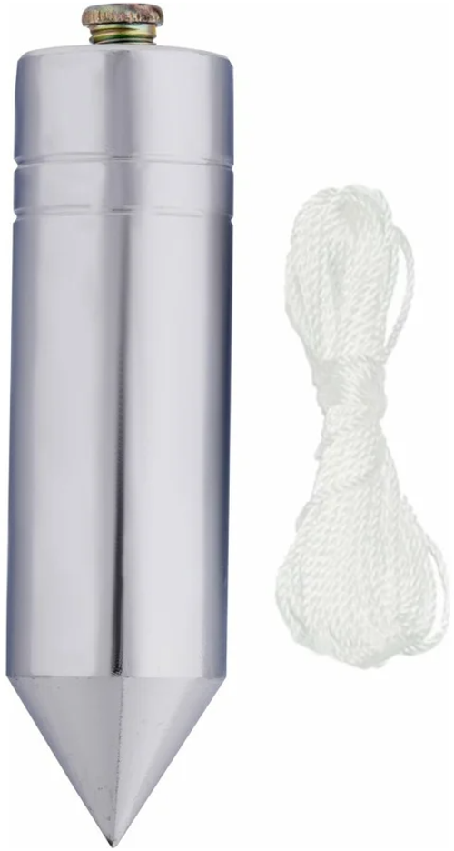 Отвес цилиндрический, 500 г, шнур 5 м Matrix