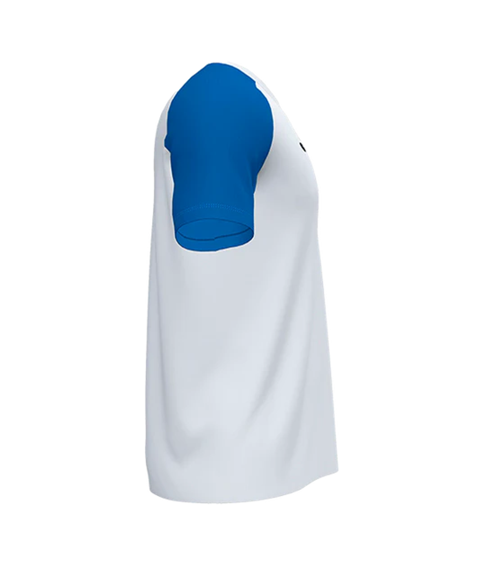 Футболка для падел Joma Academy IV Белая/голубая | Спортивная мужская одежда
