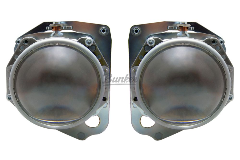 Переходные рамки BMW 3 E90 дорестайлинг 2005-2010, AFS ZKW, под линзы Hella 3R, 5R