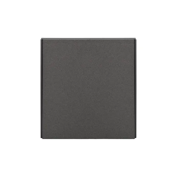 Выключатель STRONG 1 кл проходной (переключатель) 10А с/у графит KRANZ