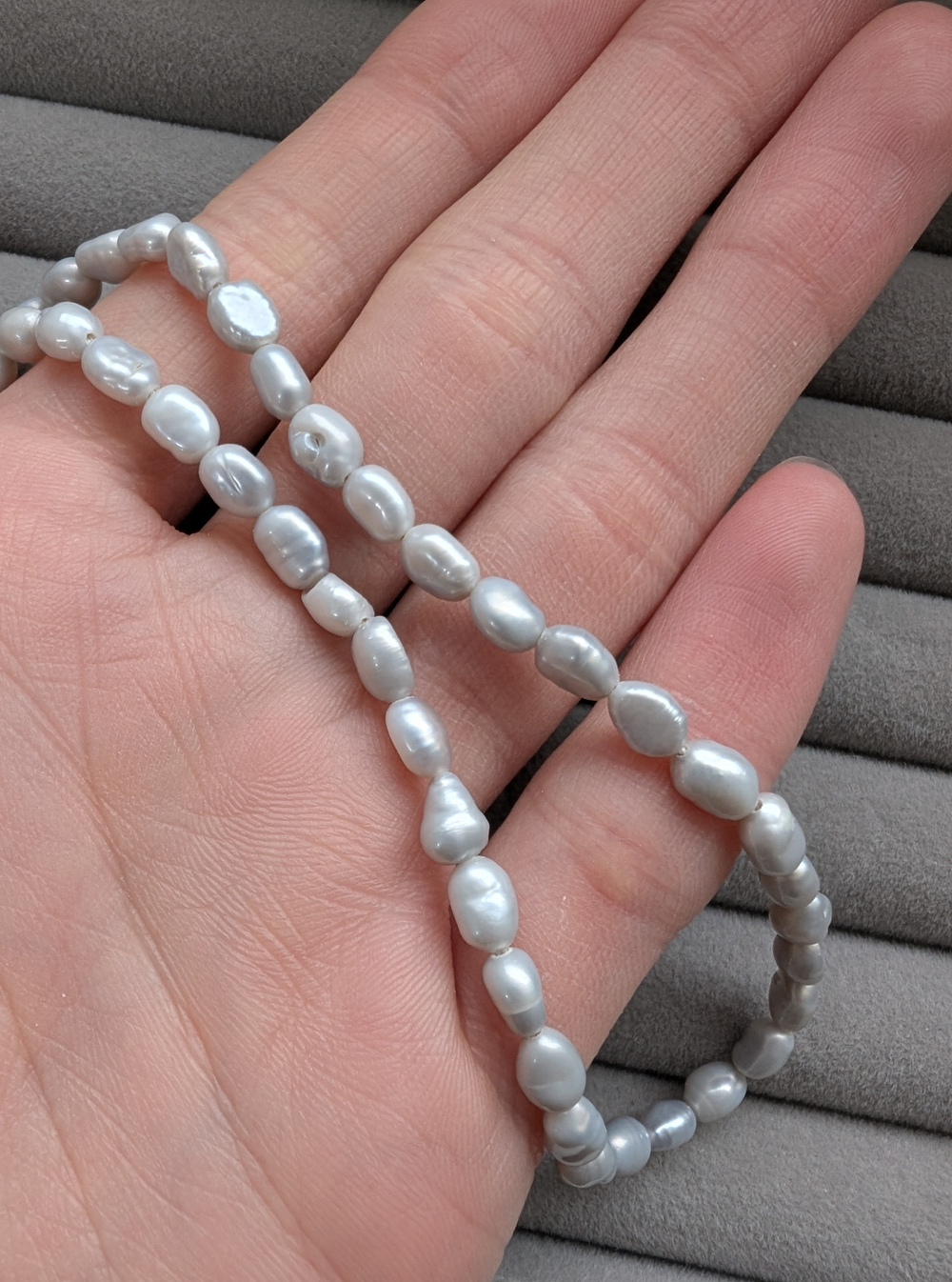 УЦЕНКА! Жемчуг рис, нить