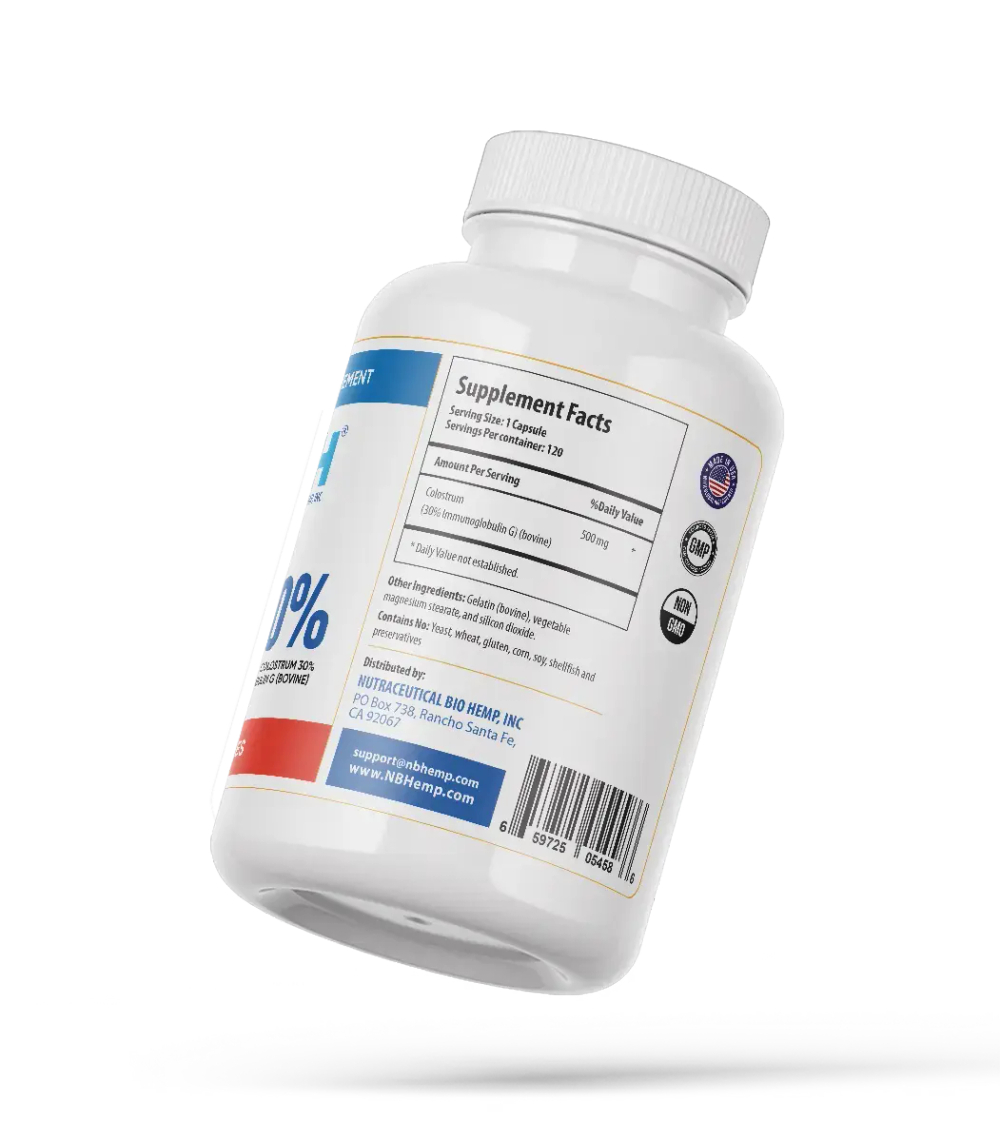 NBHemp - Mega Igg 30% - 120 capsules