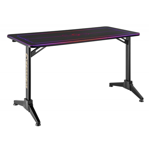 Стол для компьютера c RGB световыми эффектами FoxGear FG-BLD-I49B