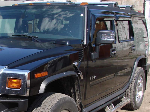 Дефлекторы боковых окон SIM для Hummer H2 (2002-2009) арт.SHUMH20232