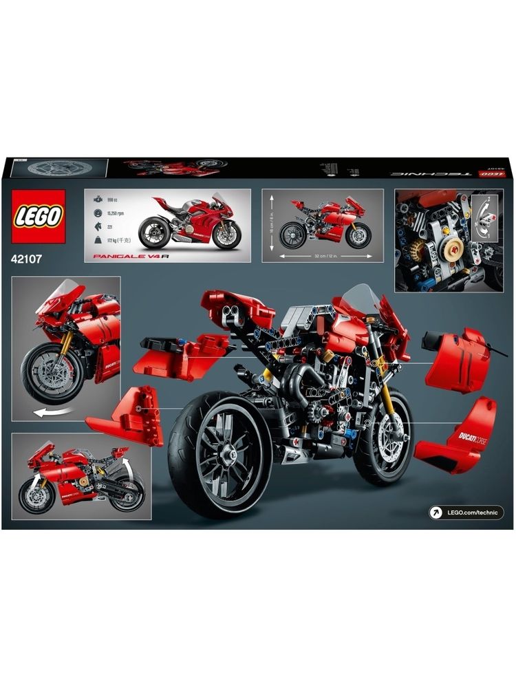 Конструктор LEGO Technic 42107 Ducati Panigale V4 R