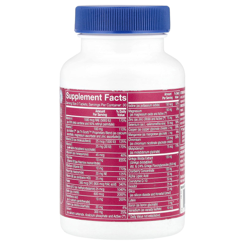 The Vitamin Shoppe, Ultimate Woman® 50+, мультивитамины и мультиминералы, 90 таблеток