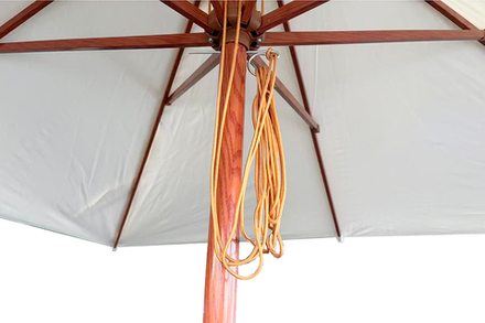 Зонт Bizzotto Неаполь Бежевый 3х3, 3000х3000