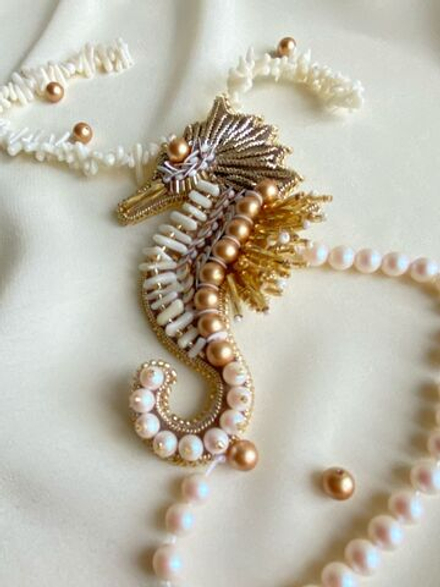 Брошь "Морские животные" 2