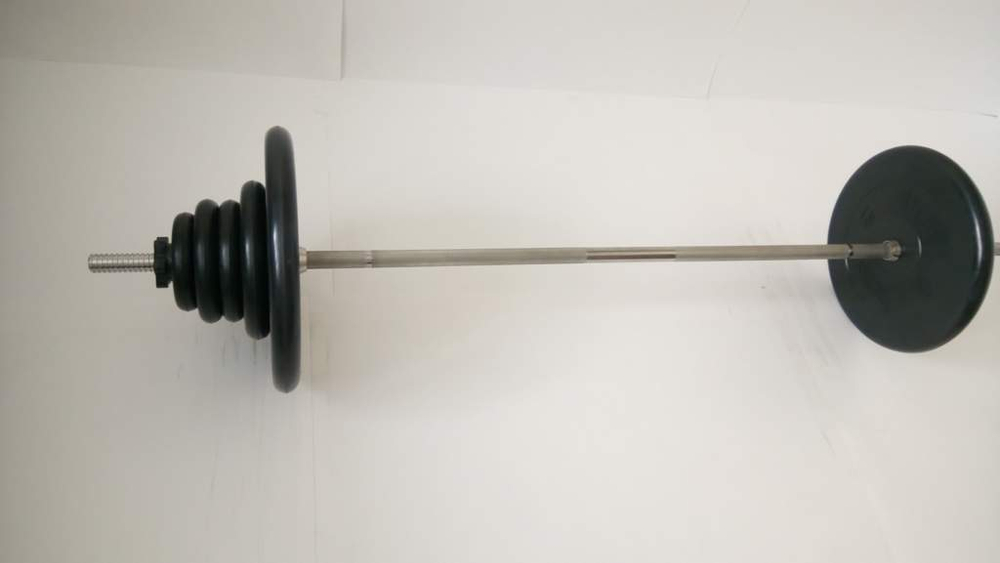 Разборная штанга 59кг с прямым грифом