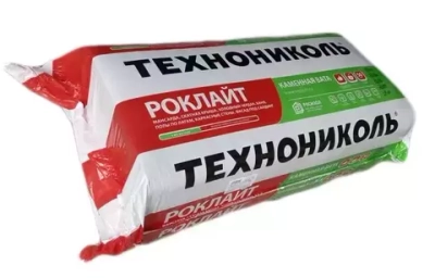 Утеплитель 100ммх600ммх1200мм ТЕХНОНИКОЛЬ РОКЛАЙТ 50% компрессия(4,32 квад / 6шт) 32п/пал