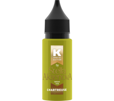 Chartreuse КРАСКА Tattoo Ink by Stella Aksenova