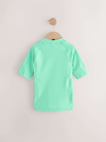 Рашгард с коротким рукавом для девочки Next AB7-621, Мятный