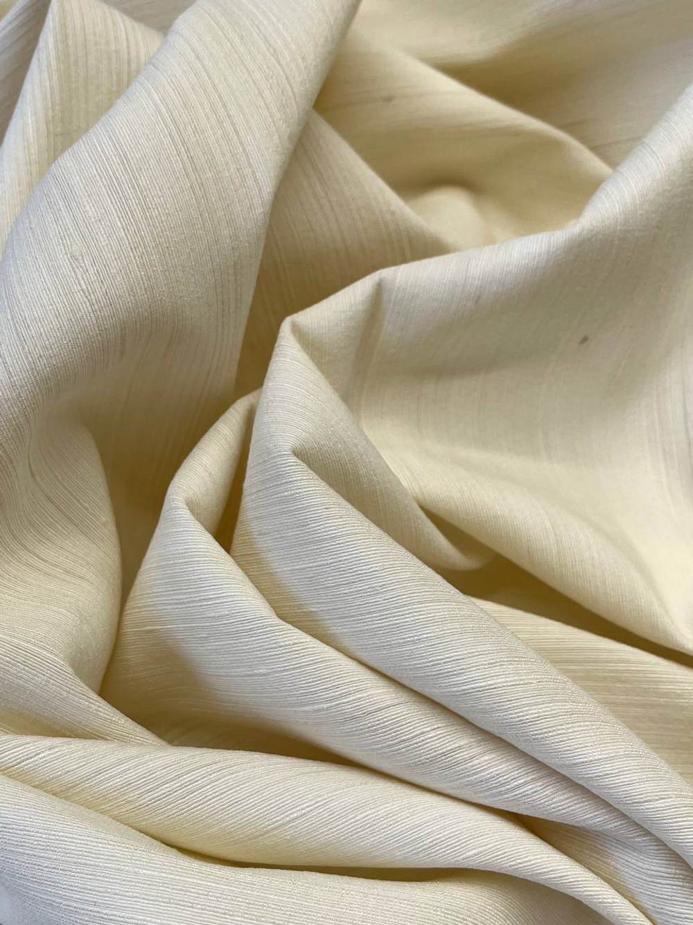 Шелк чесуча сливочный