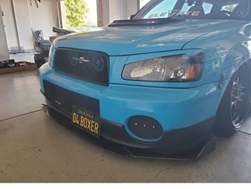 Реснички на фары для Subaru Forester SG 2002-2005