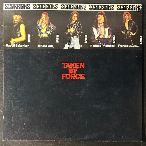 Scorpions ‎– Taken By Force (Англия 1978г.)