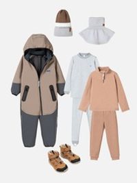 Комбинезон Softshell демисезонный "Кокос"