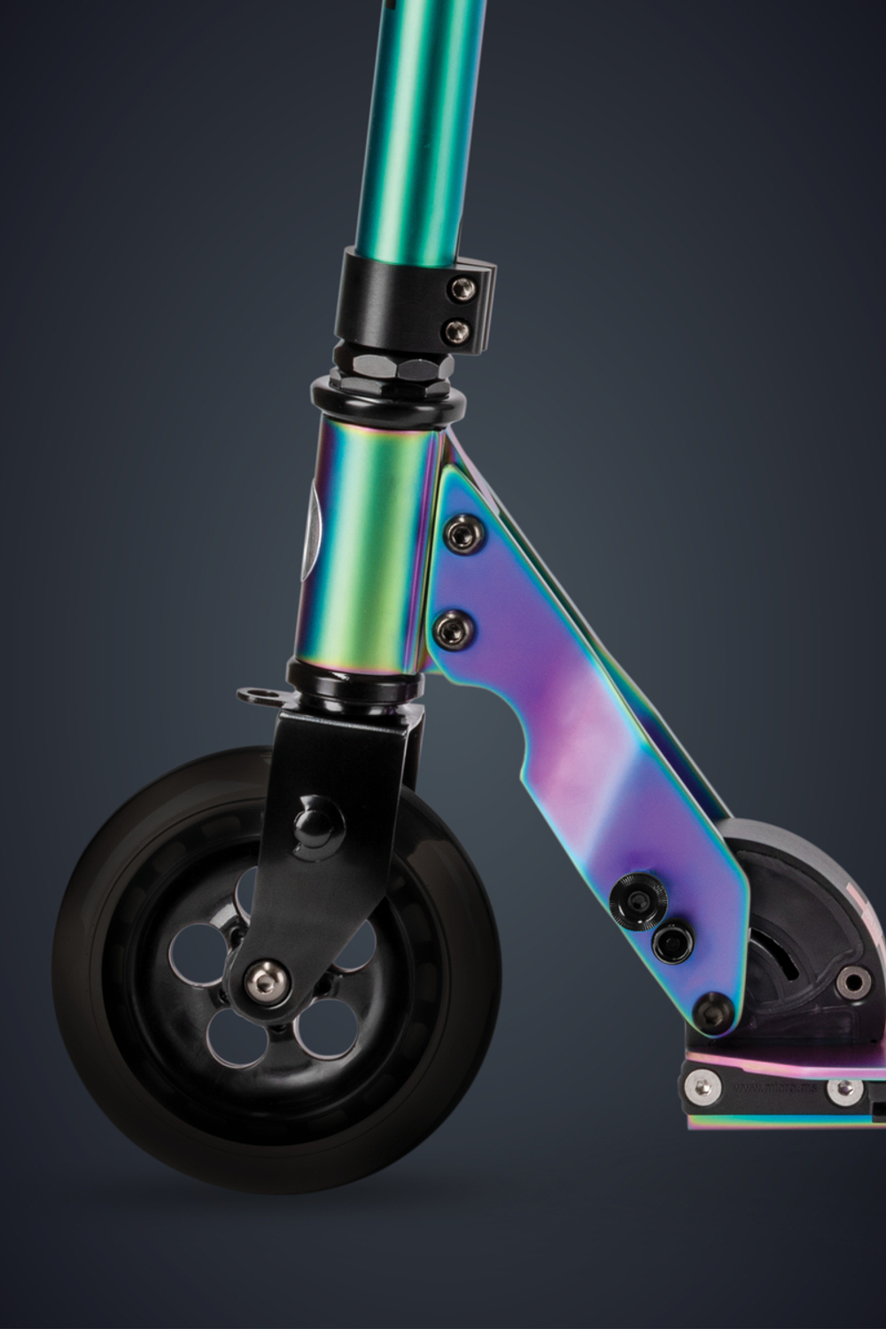 Самокат Micro Speed+ неохром