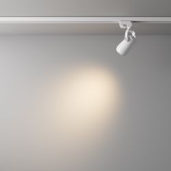 Трековый светильник для однофазного шинопровода Maytoni Unity Celo TR001-1-GU10-W