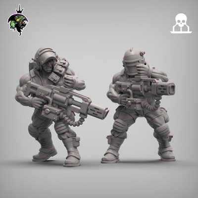 Catachan Heavy Soldiers